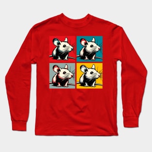 Pop Mice Art - Cute Mice Long Sleeve T-Shirt